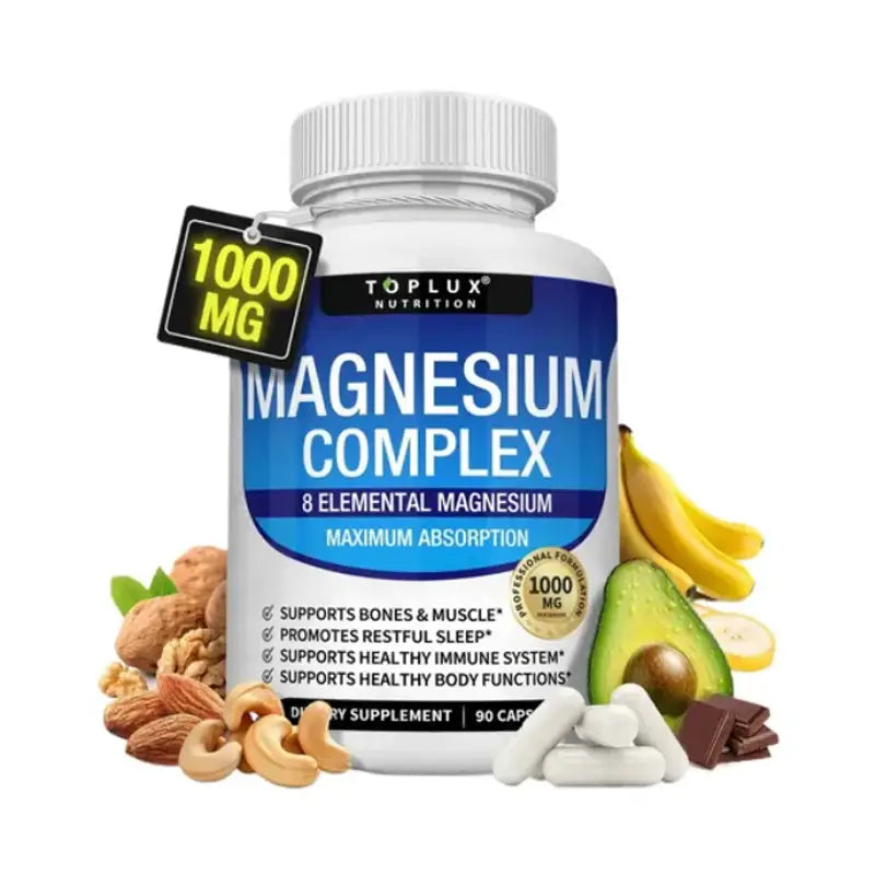 MAGNESIUM COMPLEX™ 8 en 1 – Más energía, menos estrés y mejor descanso