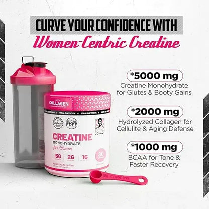 CREATINA MONOHIDRATADA™ FOR WOMEN – ENERGÍA EXPLOSIVA PARA TUS ENTRENOS