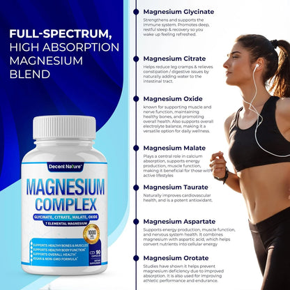 MAGNESIUM COMPLEX™ TODOS LOS MAGNESIOS EN UNO | 8 EN 1