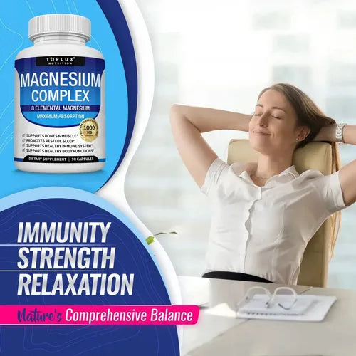 MAGNESIUM COMPLEX™ TODOS LOS MAGNESIOS EN UNO | 8 EN 1