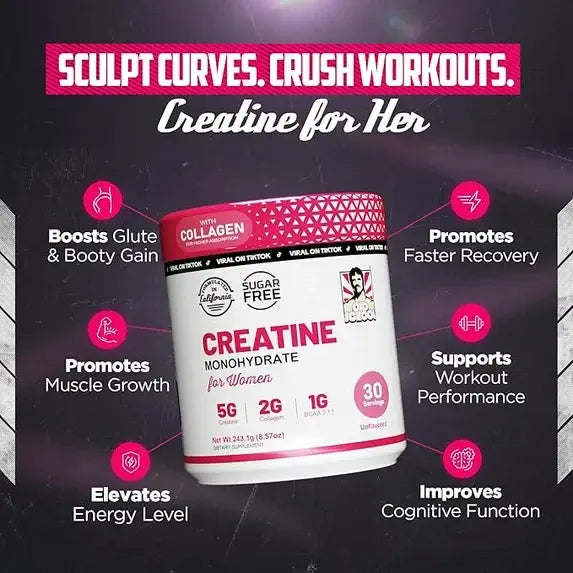 CREATINA MONOHIDRATADA™ FOR WOMEN – ENERGÍA EXPLOSIVA PARA TUS ENTRENOS