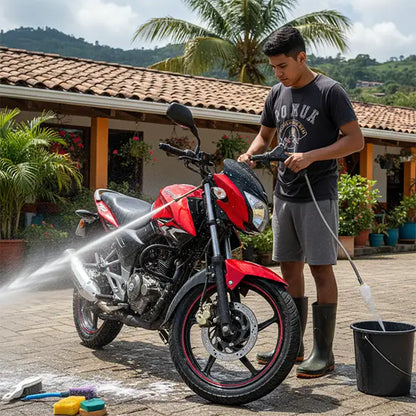 HIDROLAVADORA PORTATIL - POWERJET 48V – DOBLE BATERÍA RECARGABLE